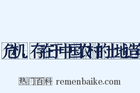 危机，存在于中国农村的土地造句是什么意思的图片